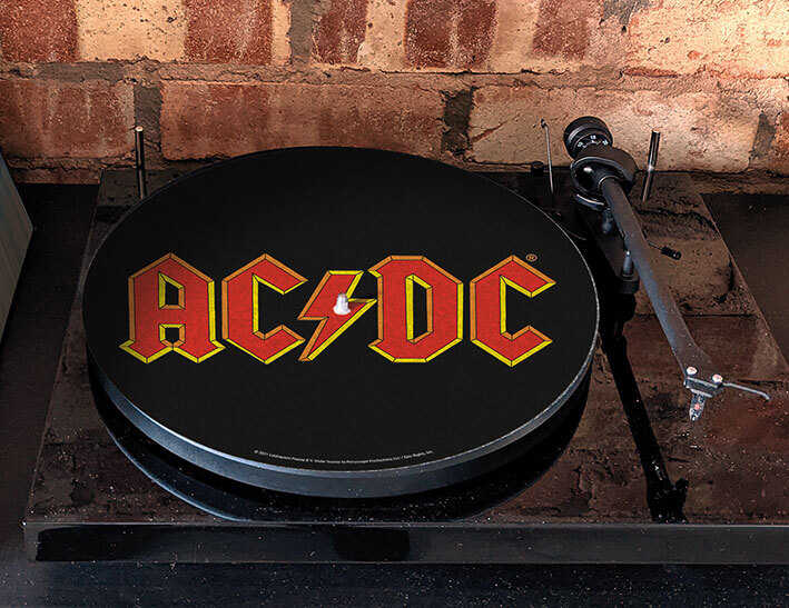 AC/DC LOGO 黑膠唱盤保護墊