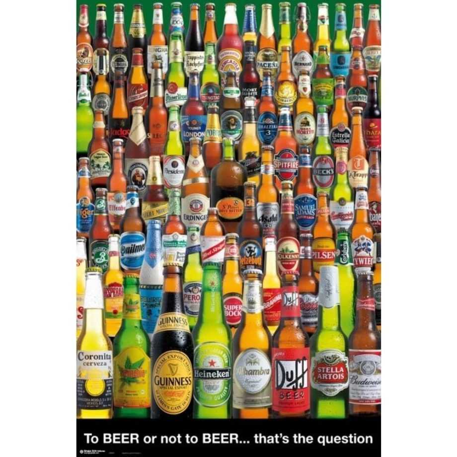 來瓶啤酒嗎？ TO BEER OR NOT TO BEER  全世界啤酒 進口海報