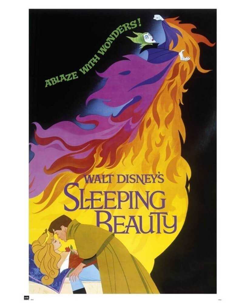 【迪士尼】DISNEY 睡美人 SLEEPING BEAUTY 進口海報