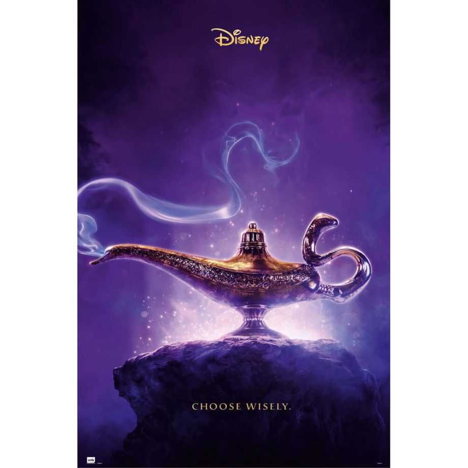 【迪士尼】阿拉丁 DISNEY ALADDIN 預告版 進口電影海報