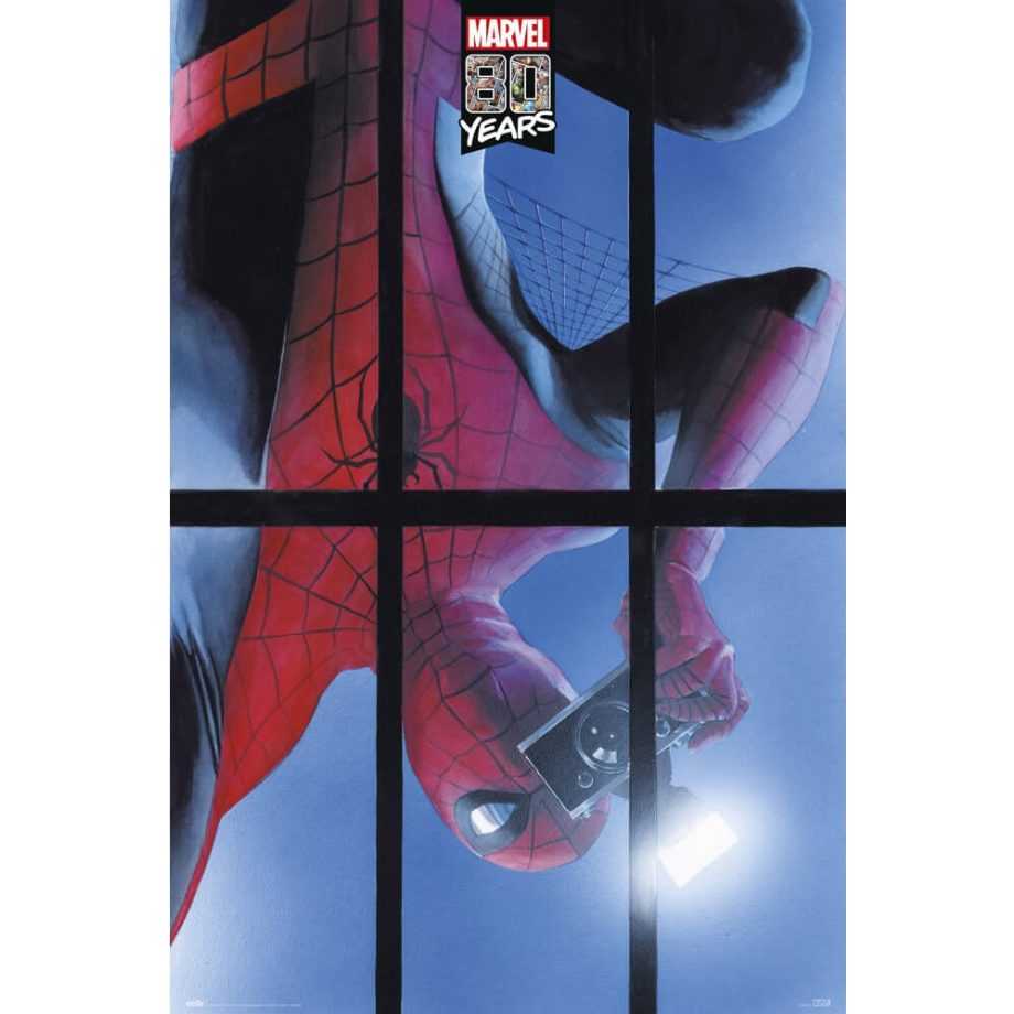 【漫威】 MARVEL 80周年蜘蛛人紀念海報