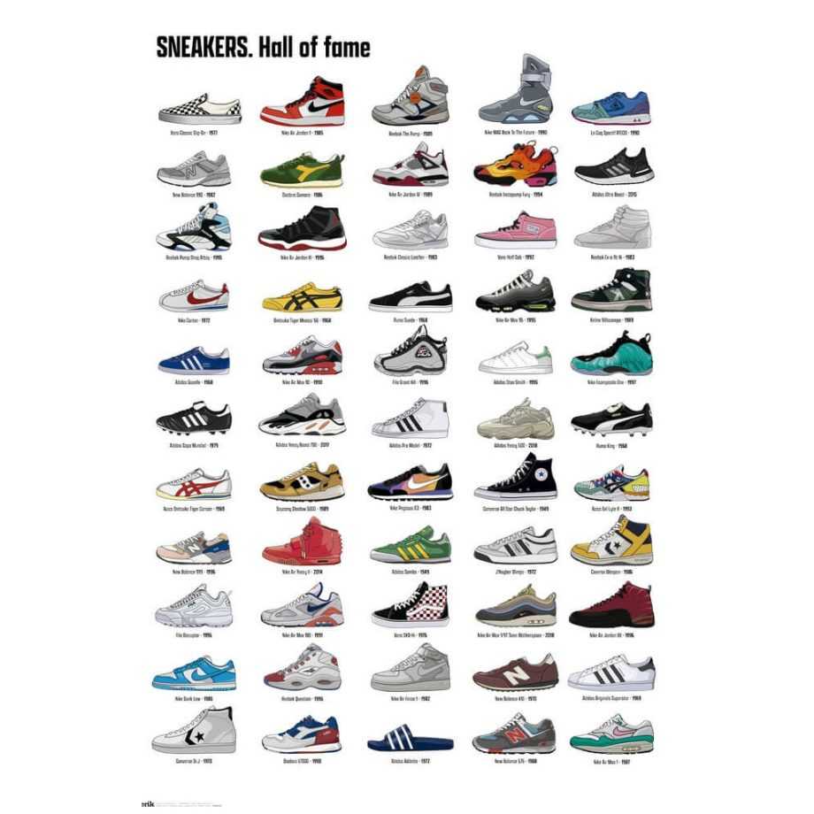 『潮鞋名人堂』 SNEAKERS HALL OF FAME 每個鞋頭都該有一張的海報