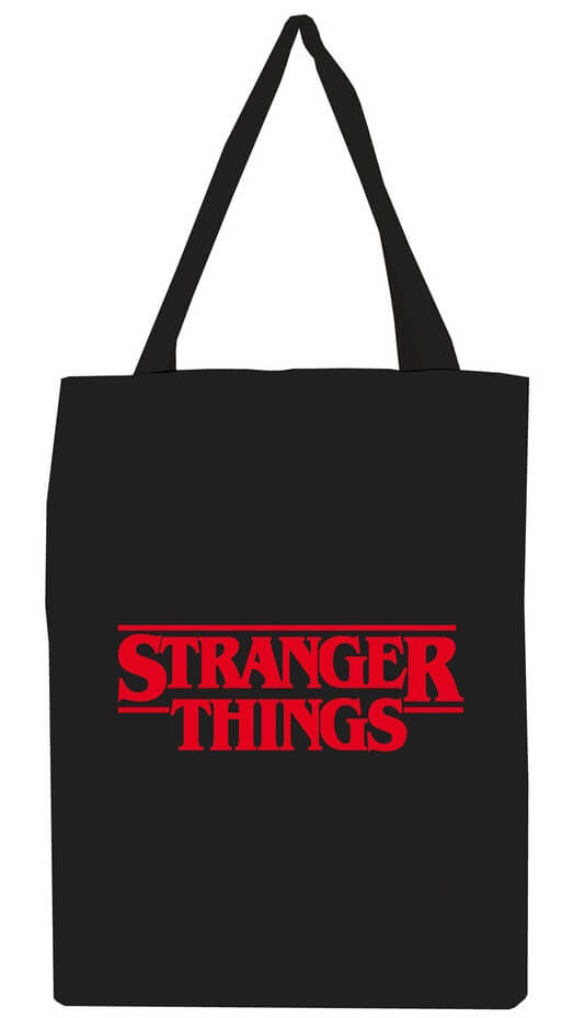 【怪奇物語】LOGO托特包/手提袋/環保購物袋/Stranger Things