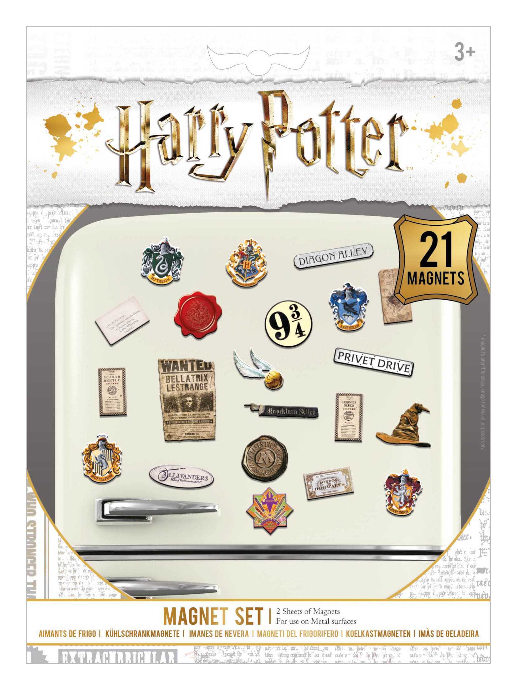 【哈利波特】魔法世界 進口磁鐵組 HARRY POTTER