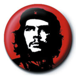 切格瓦拉(紅色) Che Guevara - 英國進口徽章