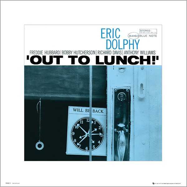 OUT TO LUNCH / Eric Dolphy艾瑞克杜菲 專輯封面40×40 複製畫 Blue Note