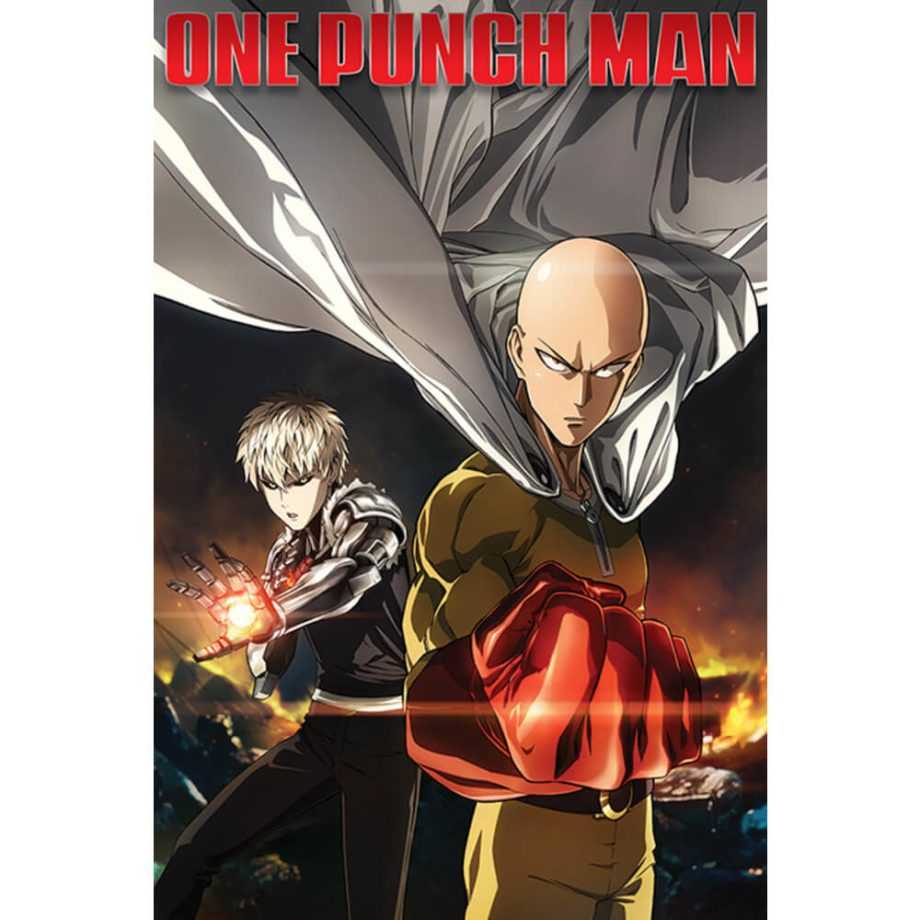 【一拳超人】 ONE PUNCH MAN (師徒)進口海報