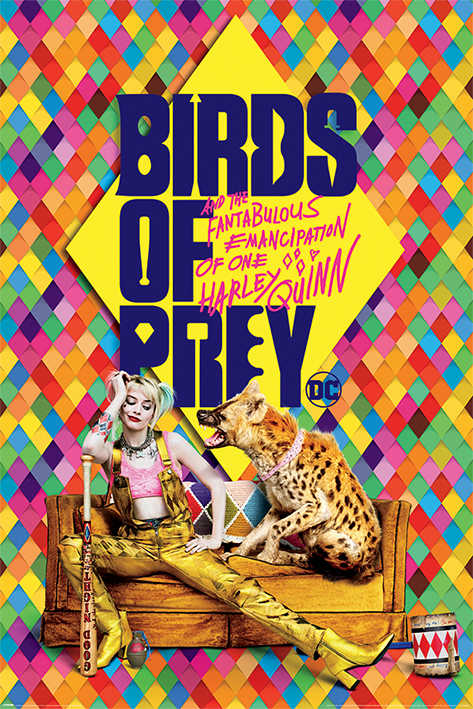 猛禽小隊：小丑女大解放Birds Of Prey (Harley’s Hyena) – 英國進口電影海報