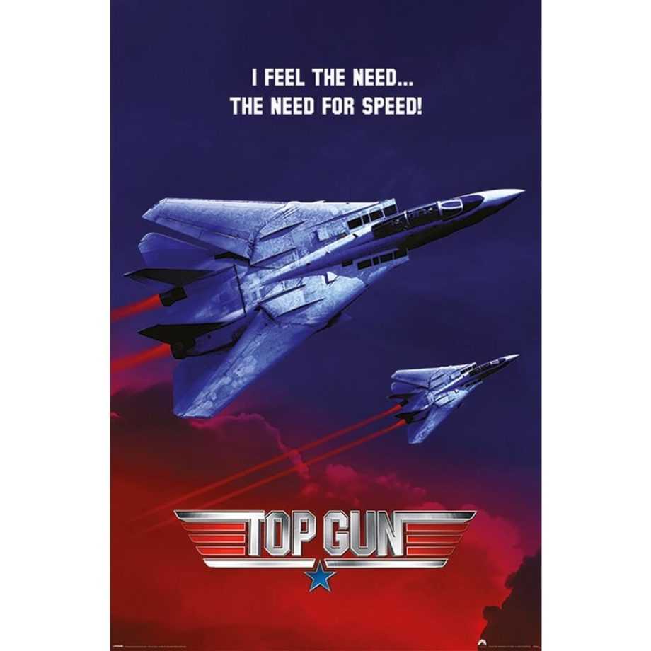 【捍衛戰士】TOP GUN (THE NEED FOR SPEED) 進口海報