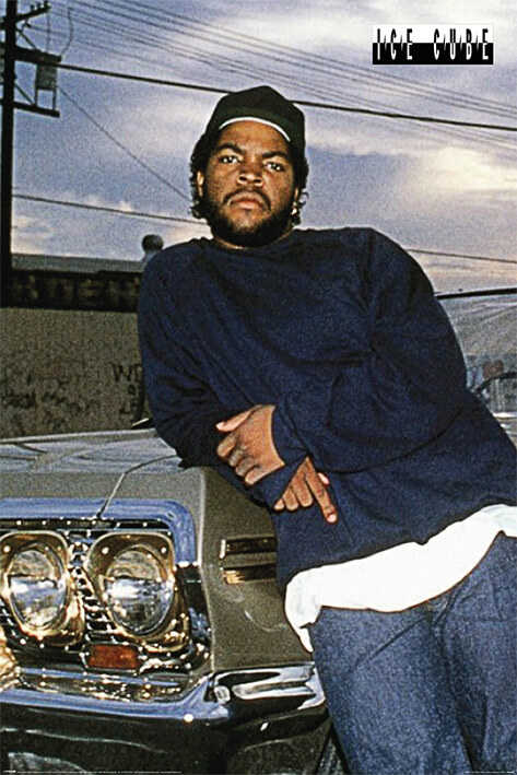 Ice Cube 冰塊酷巴 (Impala) 英國進口海報 / N.W.A.