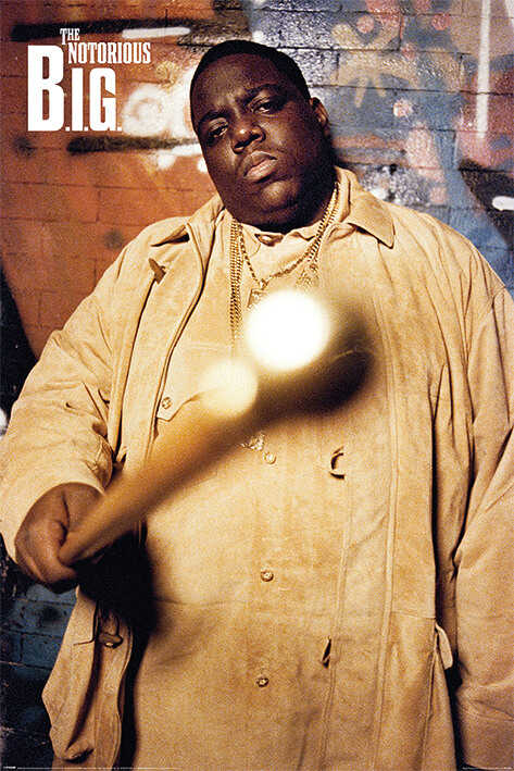 聲名狼藉先生 The Notorious B.I.G. (Cane) 英國進口海報