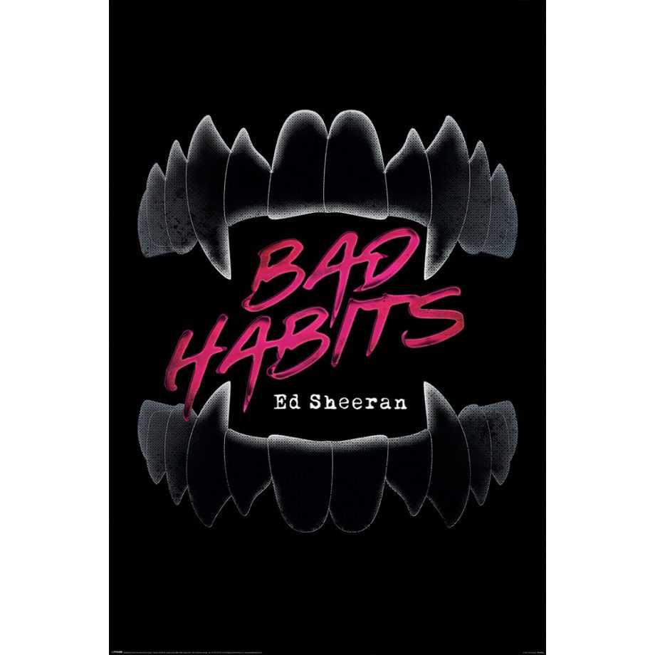 紅髮艾德 Ed Sheeran (Bad Habits) – 英國進口海報