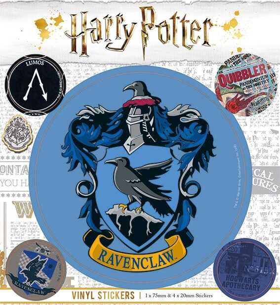 哈利波特(雷文克勞) - Harry Potter (Ravenclaw) - 英國進口貼紙