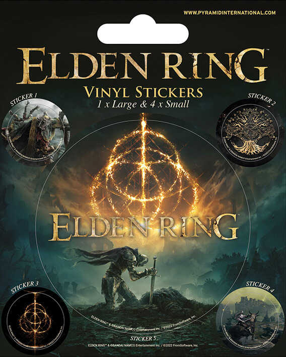 【艾爾登法環】Elden Ring 主題貼紙組