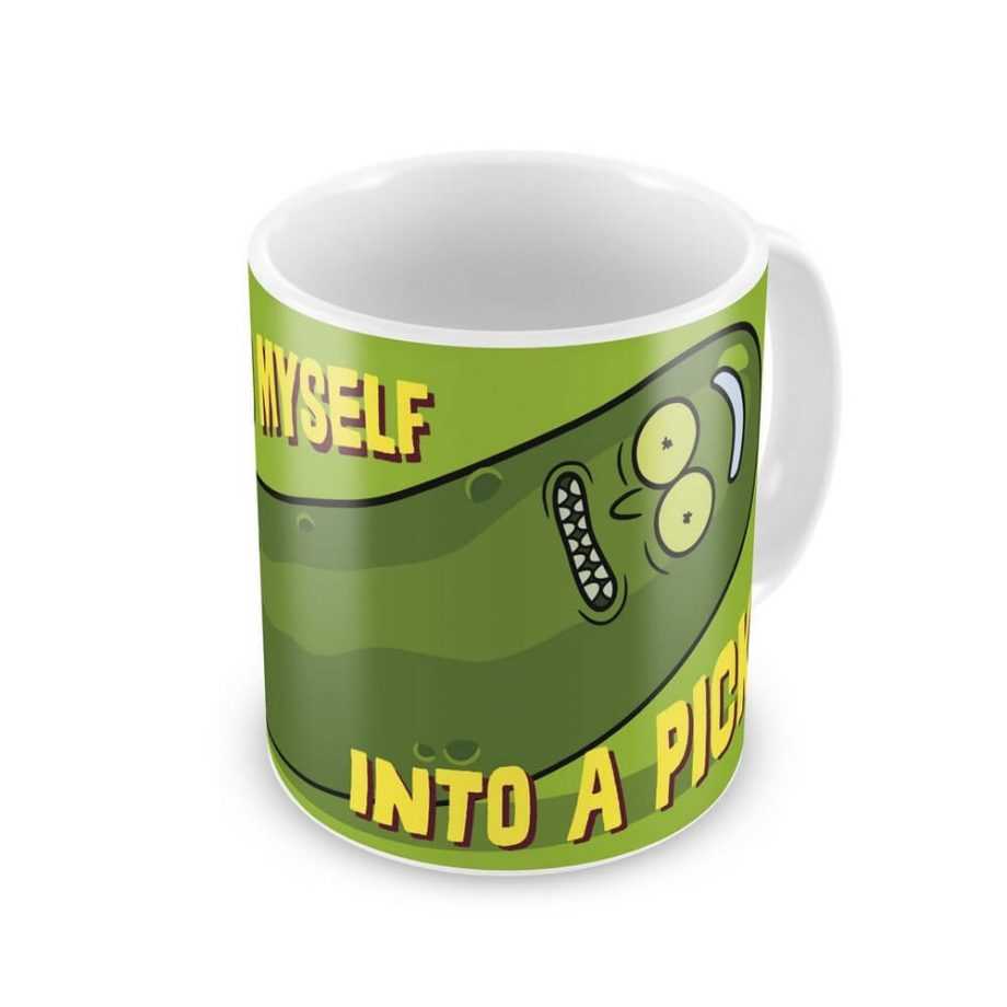 《瑞克和莫蒂》Rick and Morty 酸黃瓜瑞克馬克杯