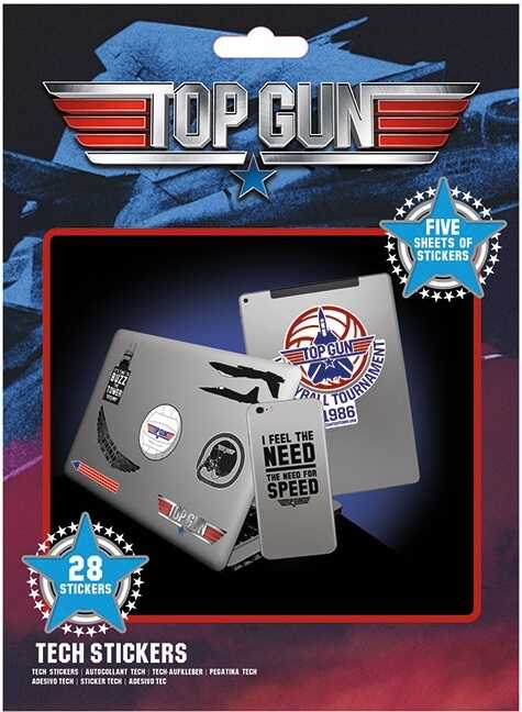 【捍衛戰士：獨行俠 】Top Gun (Wingman) 進口3C貼紙組/湯姆克魯斯