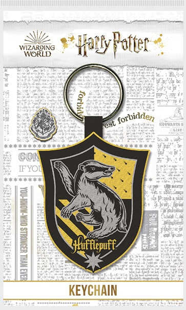 哈利波特(赫夫帕夫) - Harry Potter (Hufflepuff) - 英國進口編織鑰匙圈