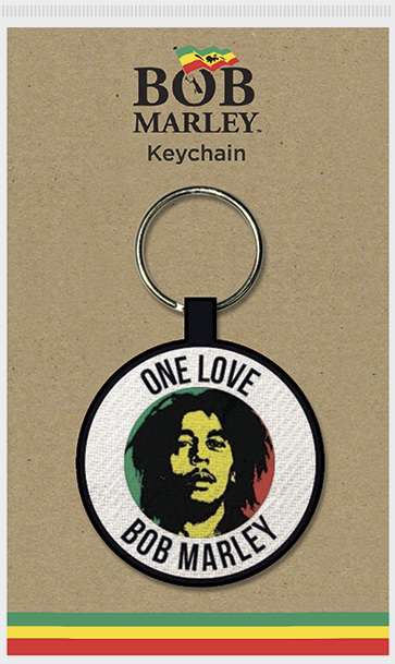 雷鬼樂之父 Bob Marley 巴布·馬利 (One Love) 編織鑰匙圈