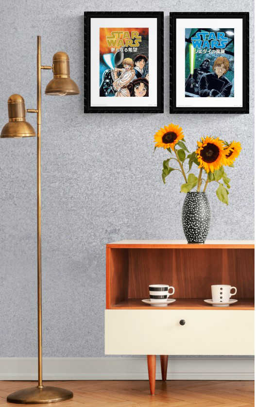 【星際大戰:絕地的復仇】Star Wars 日本漫畫第三集封面 30X40 複製畫