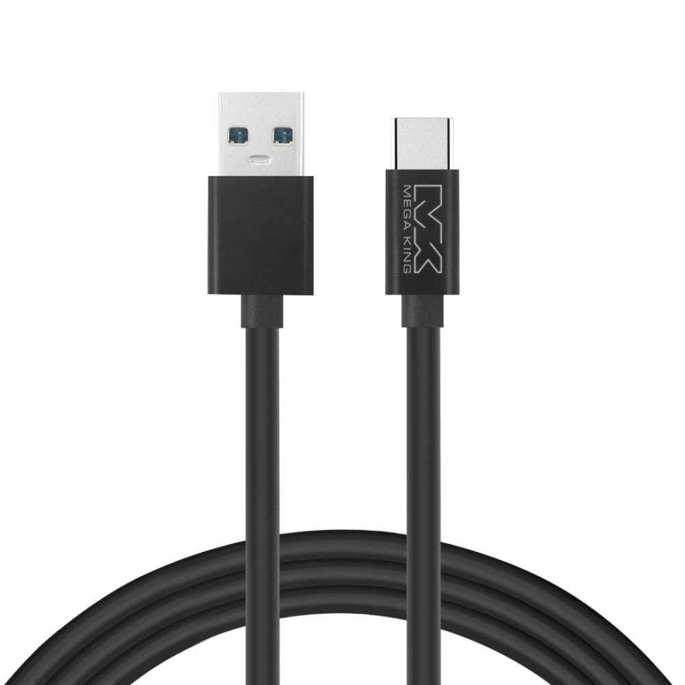 MEGA KING TypeC USB3.2高速傳輸充電線 黑 Type-C傳輸線 快充線 傳輸線
