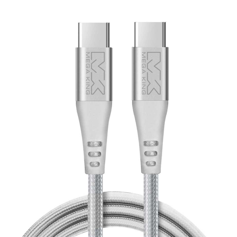MEGA KING C to C 60W USB3.2高速傳輸編織線 Type-C充電線 PD QC快充線 傳輸線