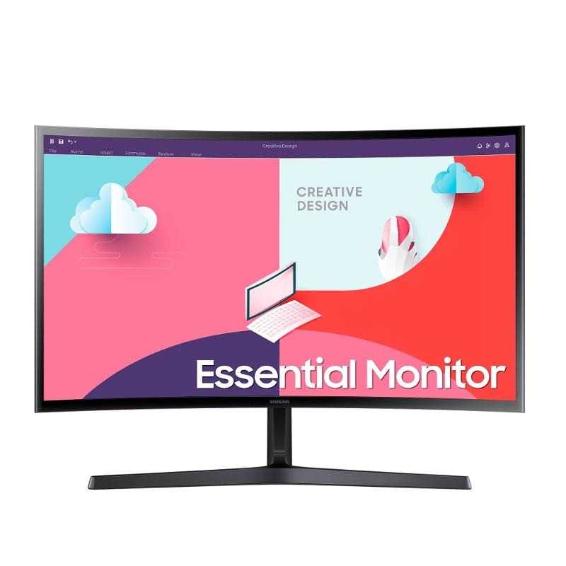【領券再折】Samsung 三星 27吋曲面螢幕 C366 黑 LS24C366EACXZW 神腦生活