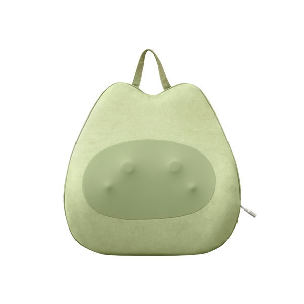 【DOZO嚴選】3ZeBra三隻斑馬-酪梨枕｜溫感按摩腰靠枕 按摩枕 靠墊 腰部支撐 按摩腰部 按摩背部 靠背枕(預購)