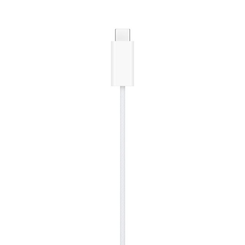 Apple Watch 磁性快速充電器對 USB-C 編織連接線 (1 公尺) Type-C 充電線 神腦生活