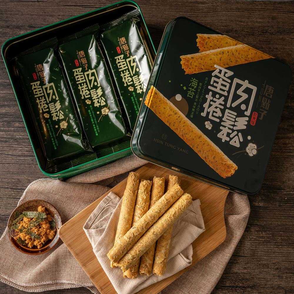 新東陽 海苔肉鬆蛋捲禮盒(34gx9入*2盒) 中秋禮盒 中秋贈禮 中秋送禮 神腦生活