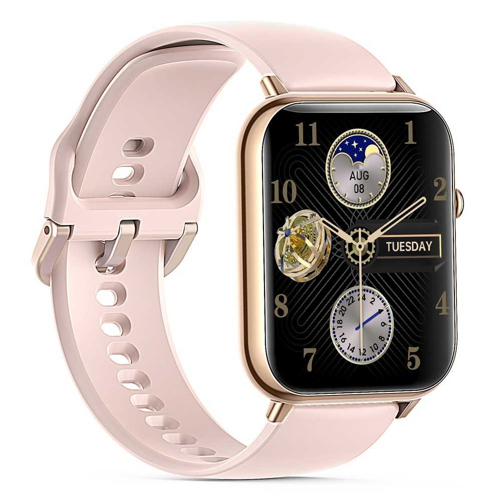 [特惠組合]MEGA KING Watch S3 智慧手錶 血氧偵測+ T18Lite 真無線藍牙耳機奶油白 神腦生活