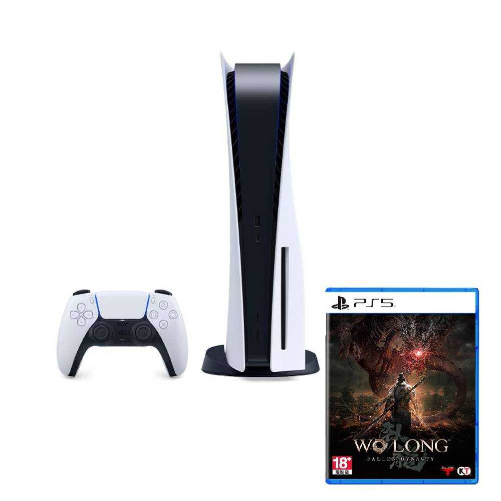 SONY PS5主機光碟版+PS5遊戲 臥龍 蒼天殞落 中文一般版 PlayStation5(預購)