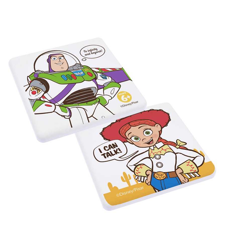 迪士尼玩具總動員4珪藻土吸水杯墊(2入一組) 胡迪/蛋頭夫妻/火腿/巴斯光年/翠絲/抱抱龍/彈簧狗/三眼怪/披薩星球