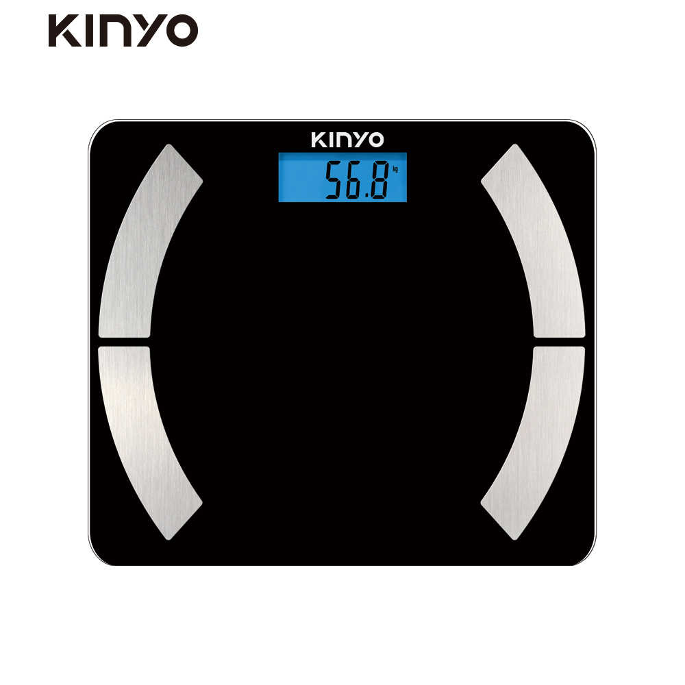 【KINYO】 藍牙健康管理體重計 DS-6590
