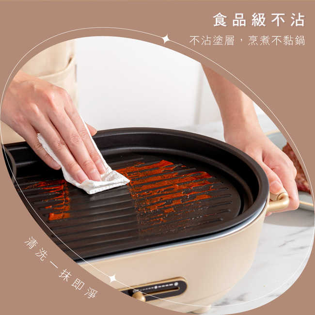 【KINYO】 雙溫控火烤兩用爐 BP-092