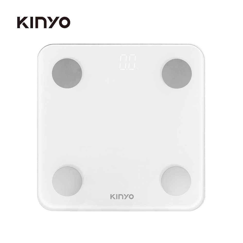 【KINYO】 LED藍牙智能體重計 DS-6591