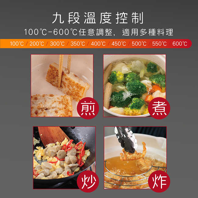 【KINYO】萬用不挑鍋電陶爐 ECH-6620