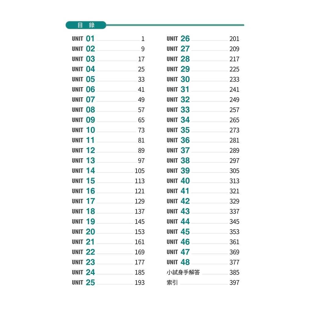 【常春藤】四技二專統測必備英文單字