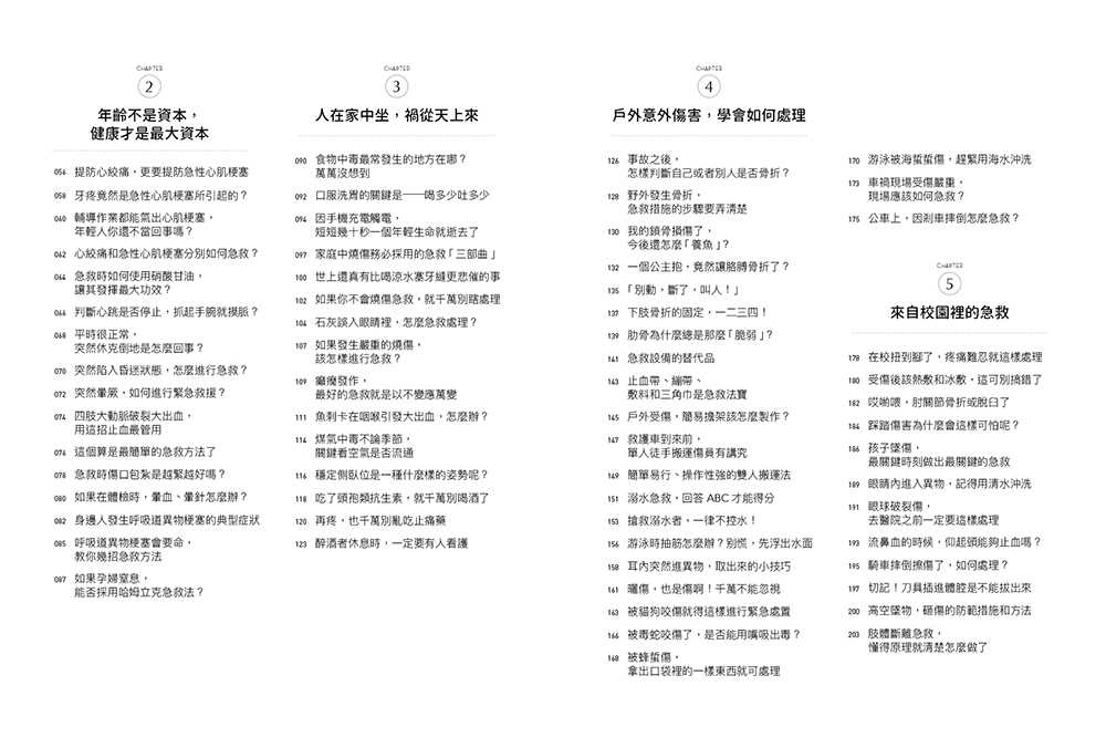 【四塊玉文創】關鍵時刻能救命的急救指南