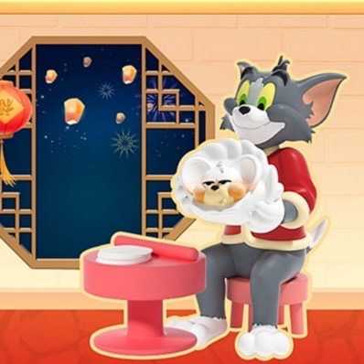 【現貨】湯姆貓與傑利鼠 Tom and Jerry 2023 開年大吉 一中盒 盲抽
