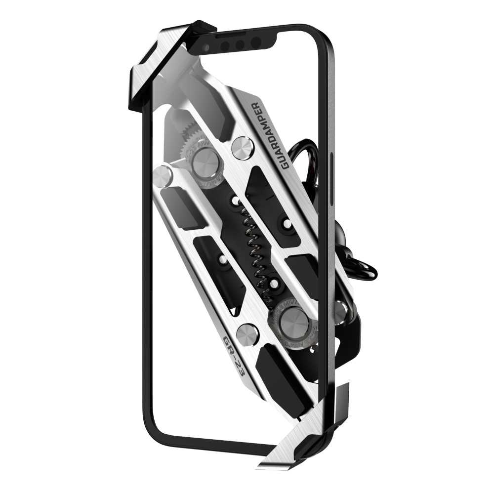 GUARDAMPER 銀刃 4D專業抗震手機架｜搖式挾持設計 -防盜款