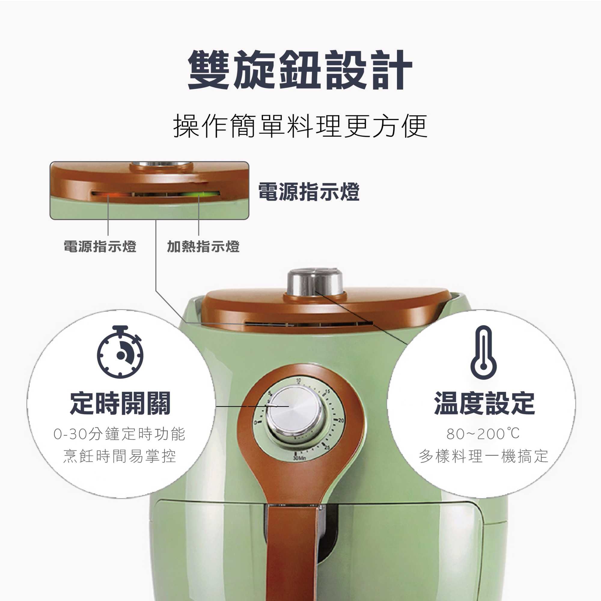 【THOMSON】2.5L氣炸鍋 TM-SAT15A