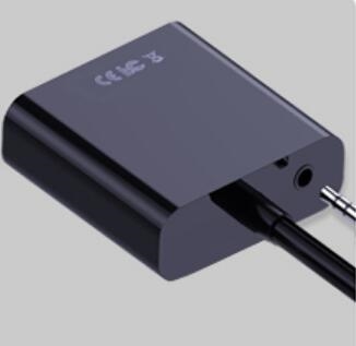 HDMI轉VGA15母 影像轉換線含聲音 15CM