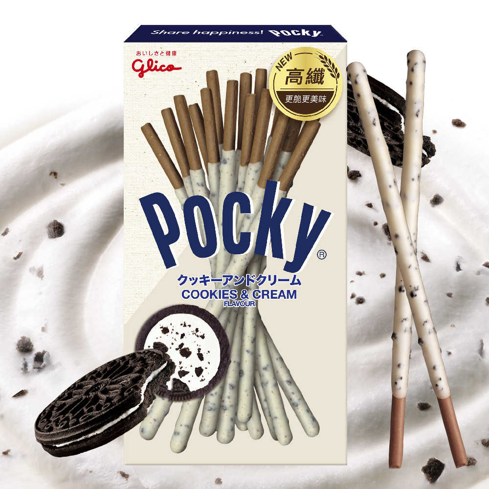 【Glico 格力高】Pocky 經典熱門口味_贈Pocky立體造型一卡通