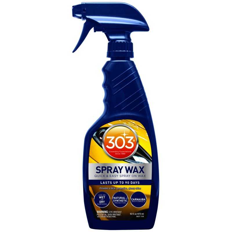【車百購】 303 炫彩棕櫚汽車噴蠟 16oz Spray Wax