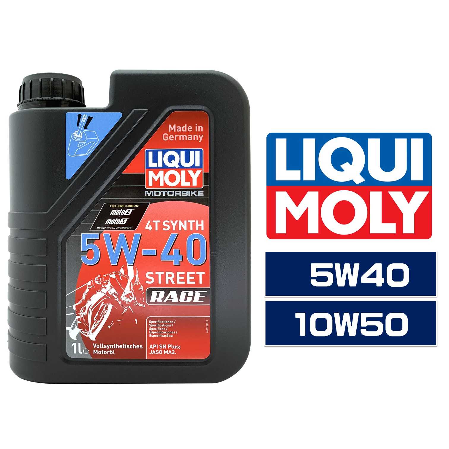 【車百購】Liqui Moly Motorbike 4T Race 5W40 10W50 機車機油 全合成機油