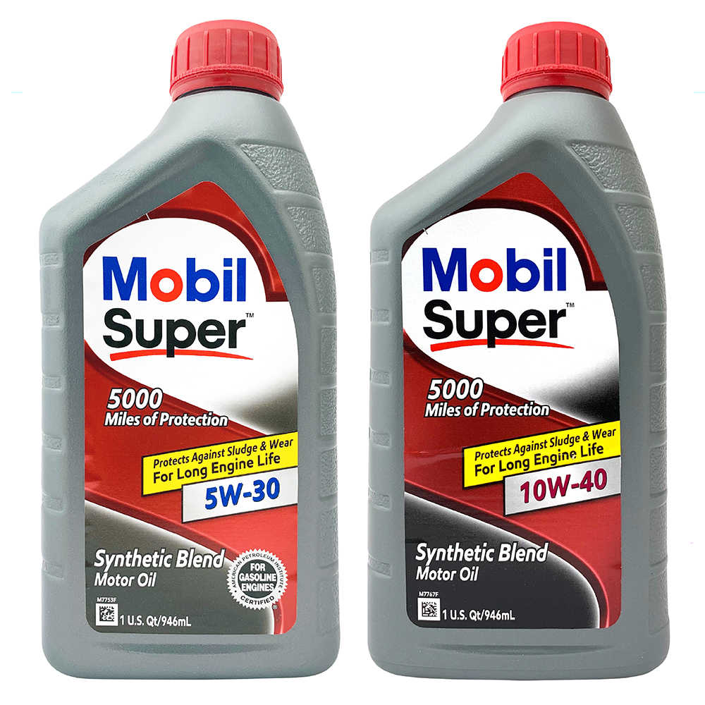 【車百購】 Mobil Super 5000 10W40 5W30 合成機油