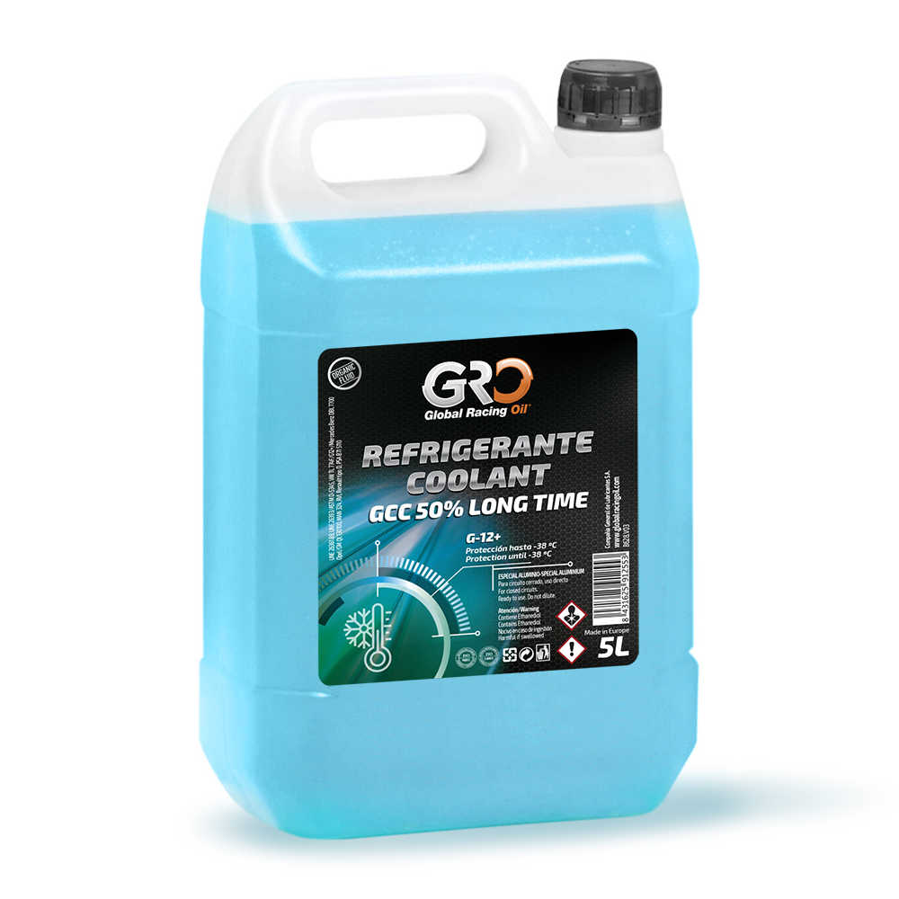 【車百購】 GRO GCC 50% G12+ 長效水箱精 5公升裝 冷卻水 防凍液