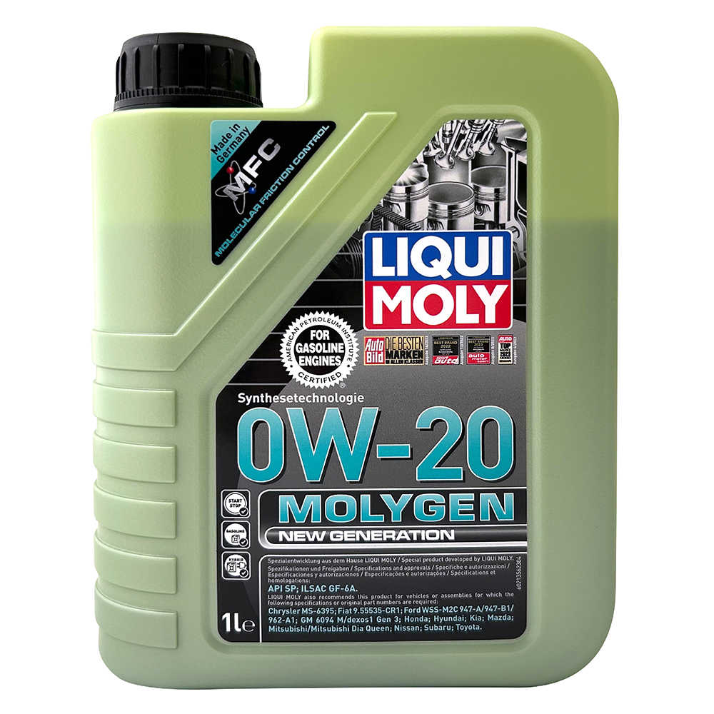 【車百購】 LIQUI MOLY MOLYGEN NEW GENERATION 0W20 全合成機油