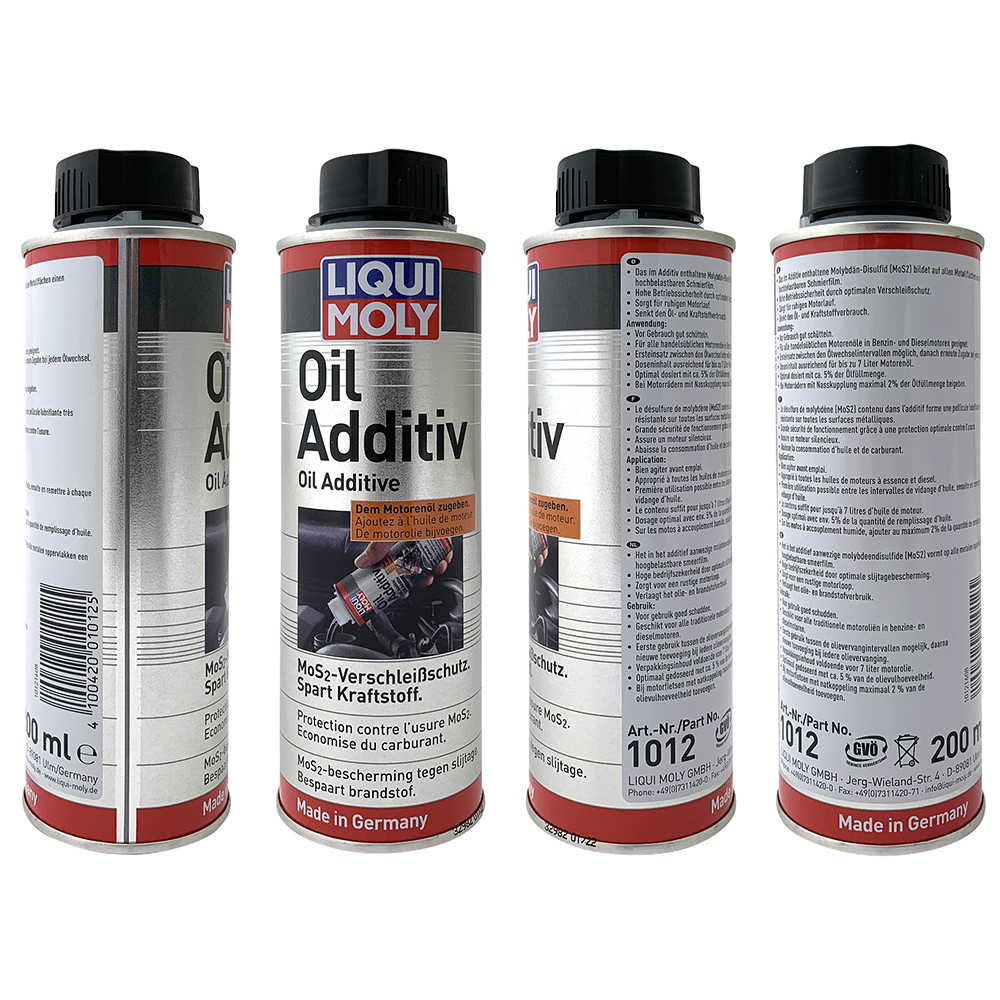 【車百購】 LIQUI MOLY OIL ADDITIV MOS2 力魔 二硫化鉬 機油精 引擎油精 抗磨增強馬力