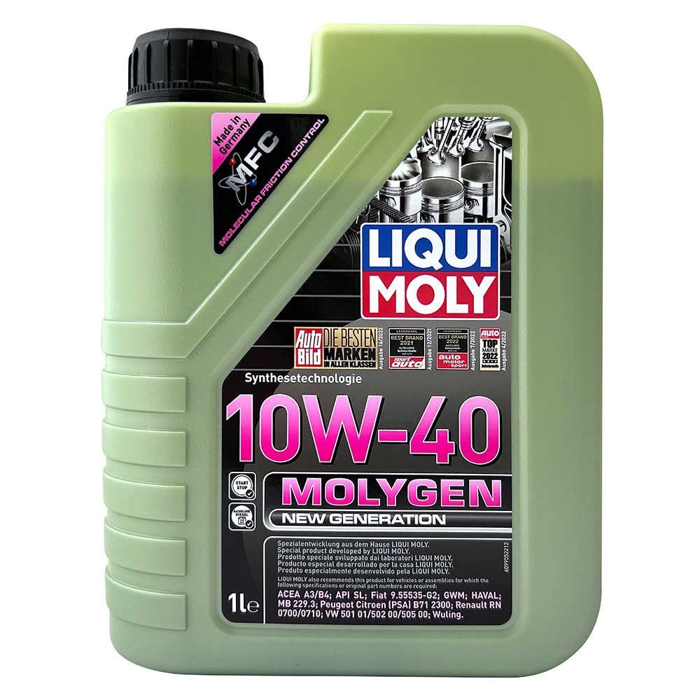 【車百購】 LIQUI MOLY MOLYGEN NEW GENERATION 10W40 全合成機油